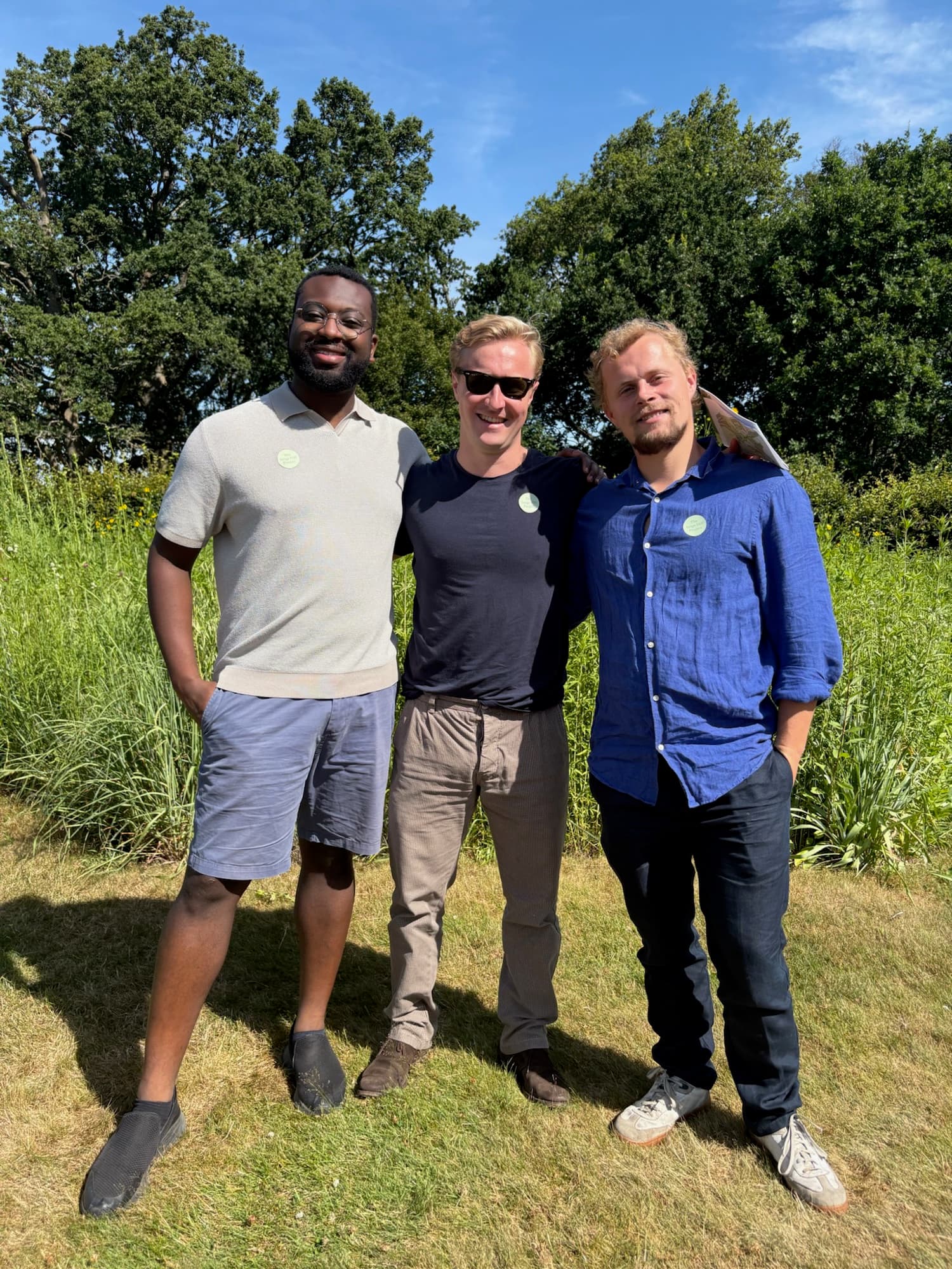 The Plantagenta team: Jonathan, Alexander van Hoogstraten and Henry